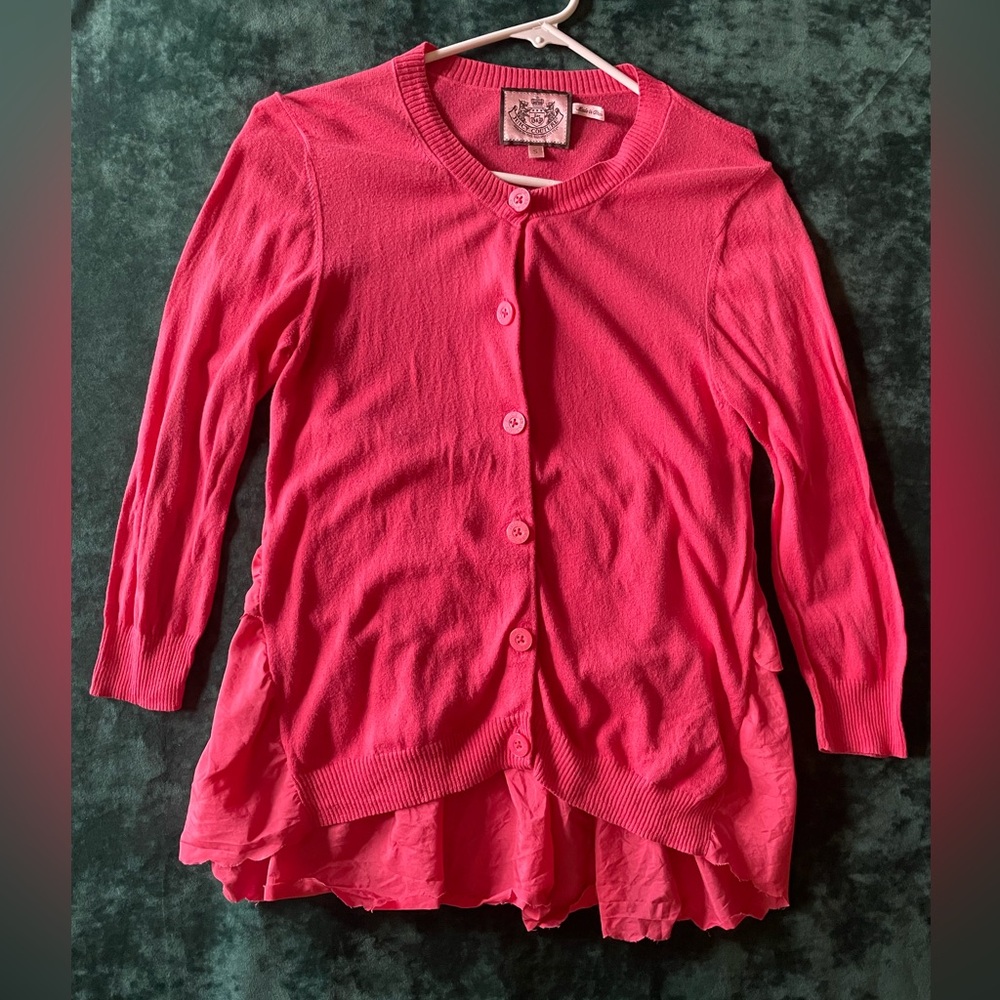 Vintage Juicy Couture 3/4 sleeve cardigan